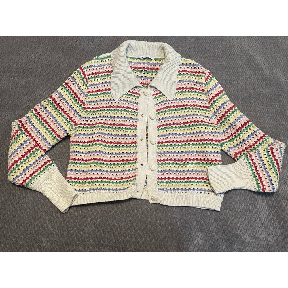 Zara Womens Cardigan Sweater -size M